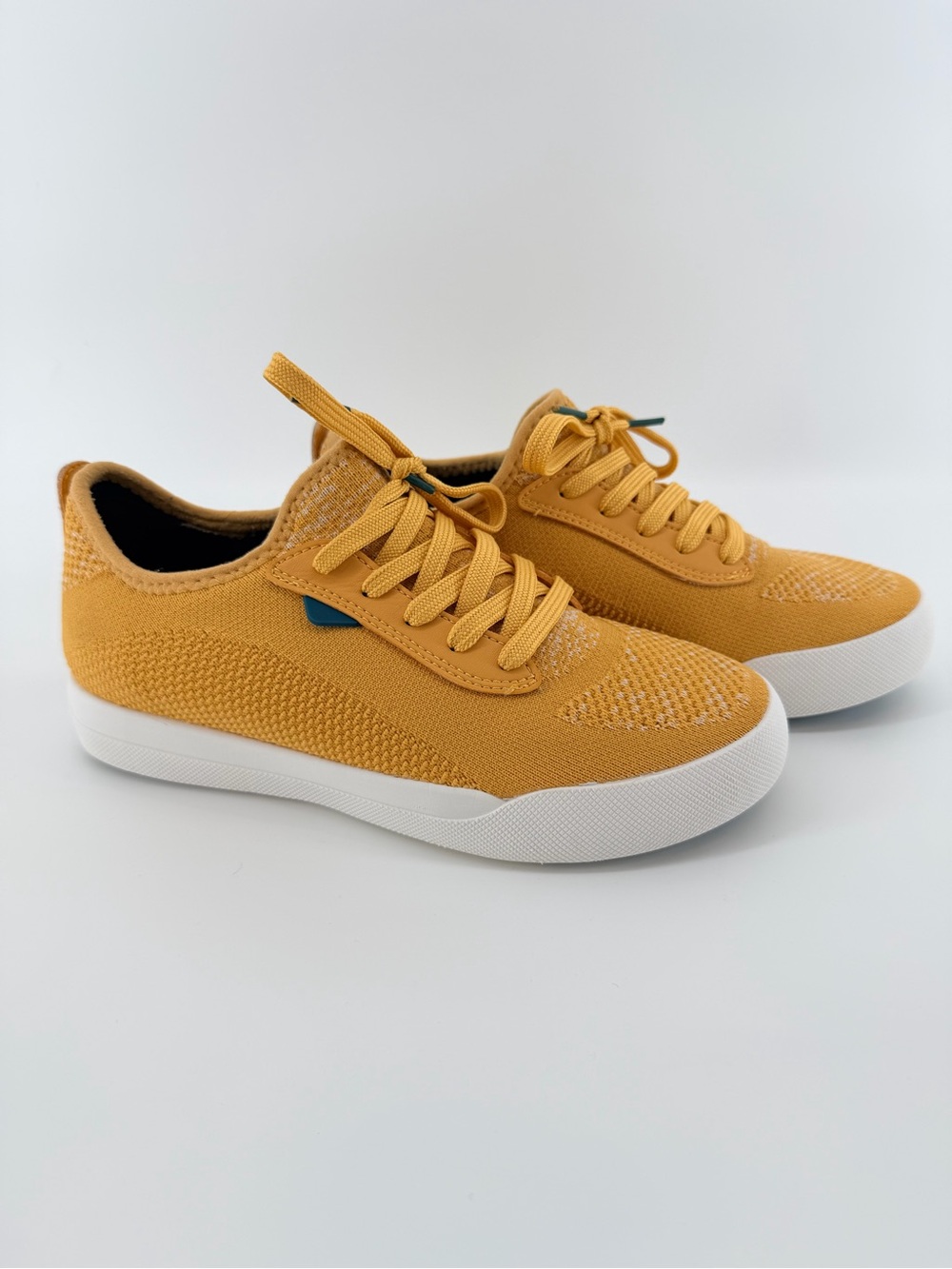 NWOT Rare Vessi Women's Sneakers in Mustard Yellow Gold Waterproof